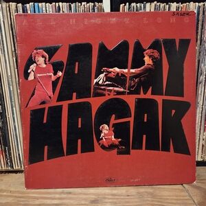 Sammy Hagar all night long vintage vinyl